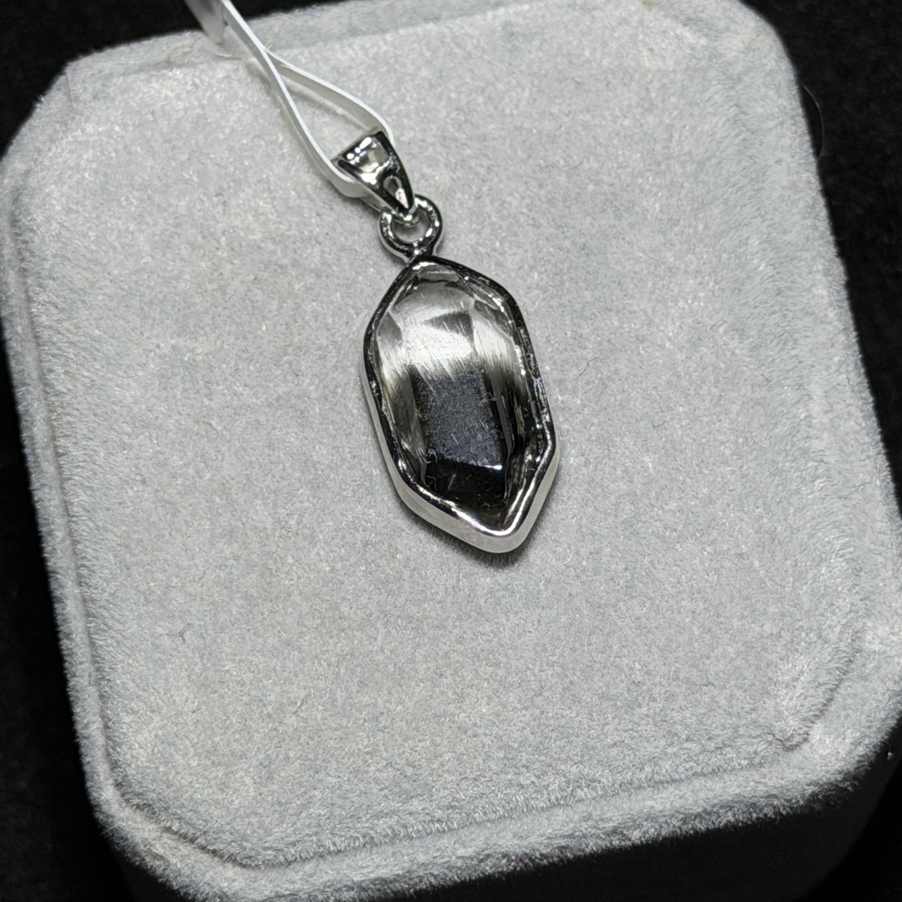 高級數黑銀鈦吊墜 DF1799