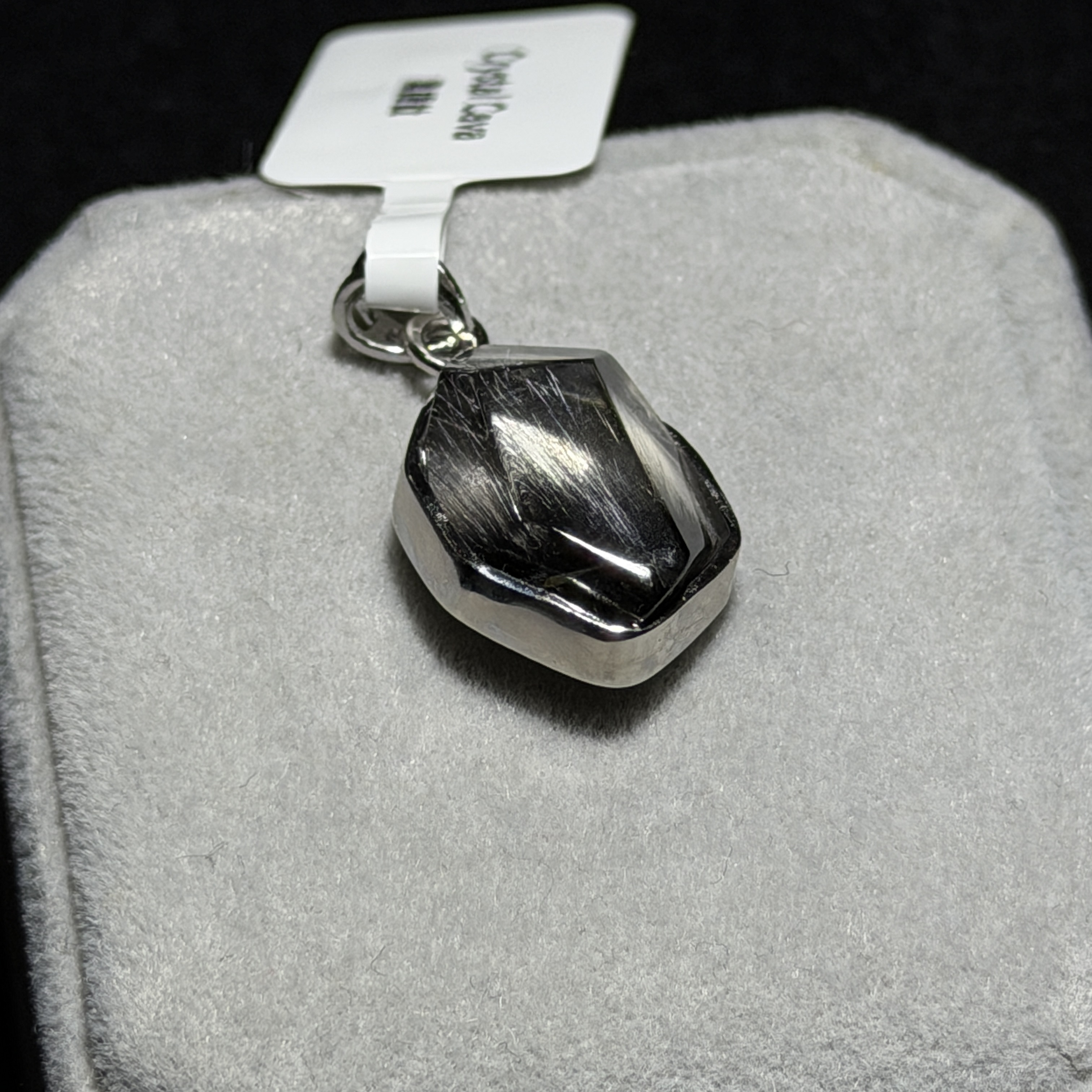 高級數黑銀鈦吊墜 DF1798