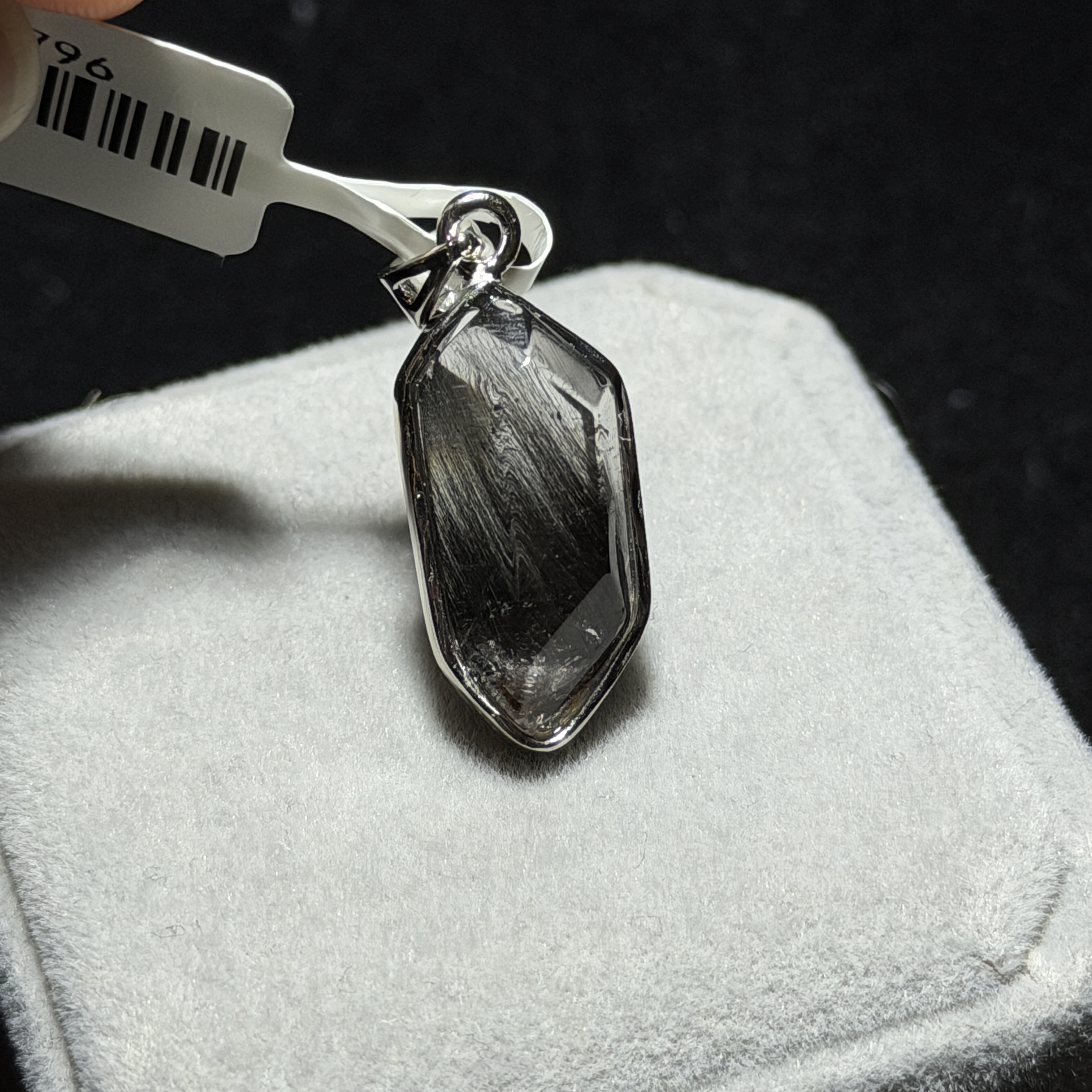 高級數黑銀鈦吊墜 DF1796