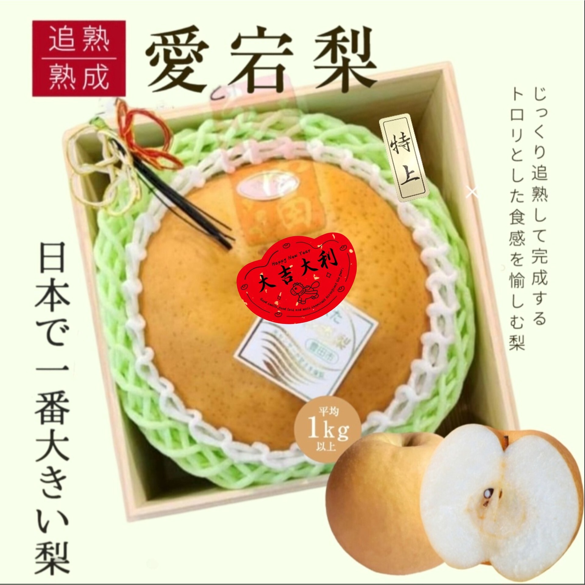 日本愛知縣愛宕梨