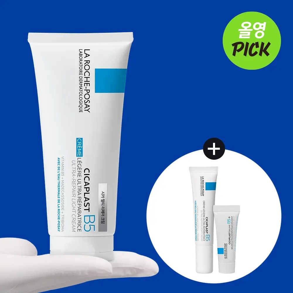 《olive Young連線》LaRoche-Posay ultra repairing soothing cream 100ml SET