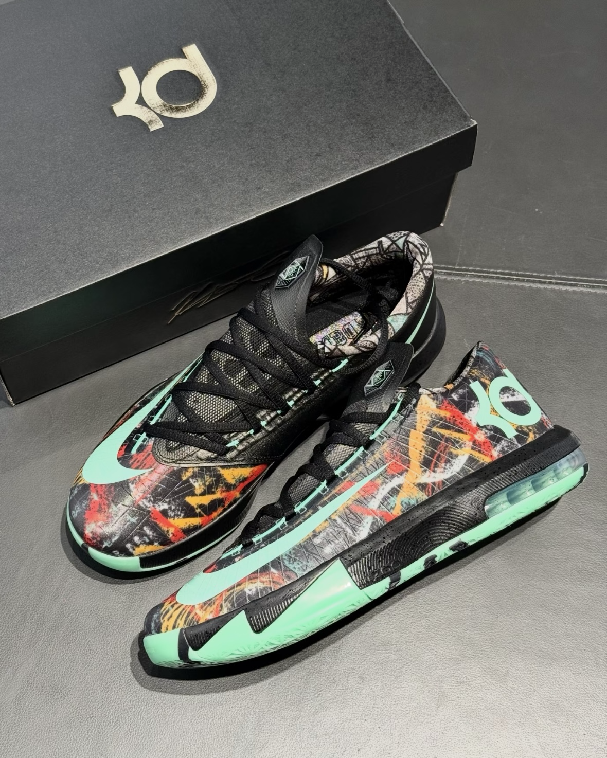 Nike KD 6 All-Star "Illusion" 全明星 夜光 杜蘭特6代 復刻 實戰籃球鞋