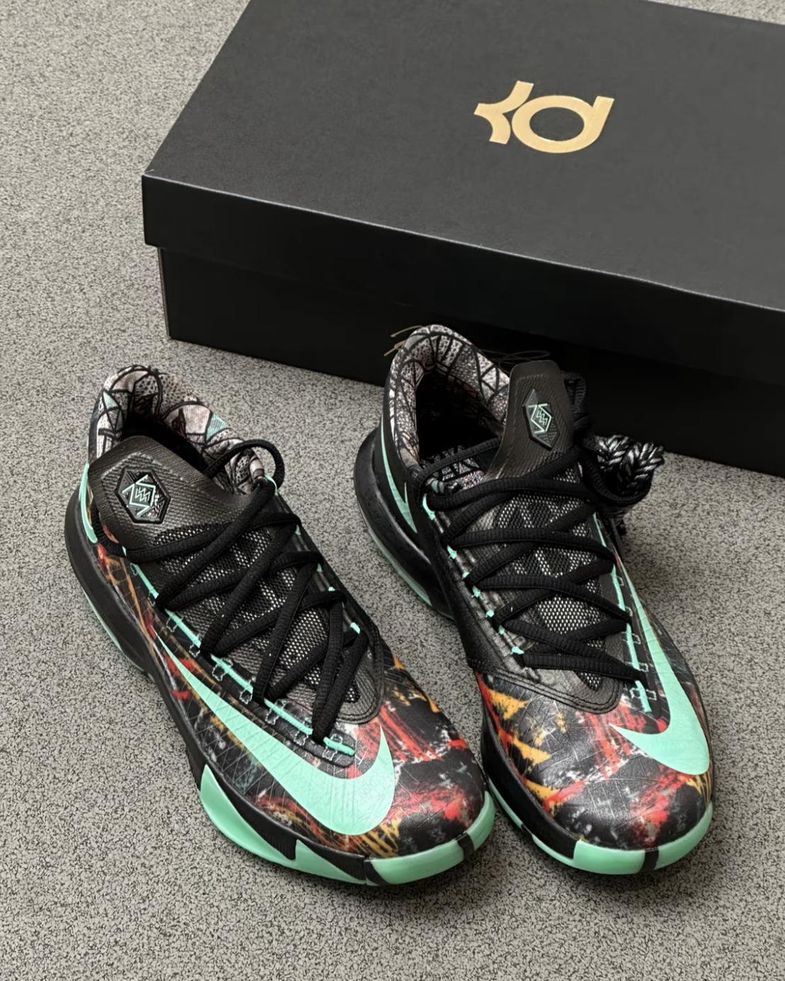 Nike KD 6 All-Star "Illusion" 全明星 夜光 杜蘭特6代 復刻 實戰籃球鞋