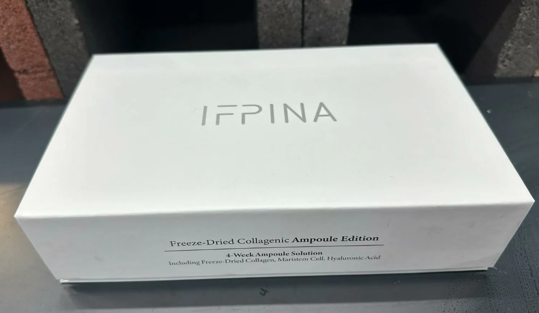PT53 IFPINA  凍幹膠原蛋白精華安瓶 Freeze-Dried Collagenic Ampoule Edition 200mg*4EA (OT017)