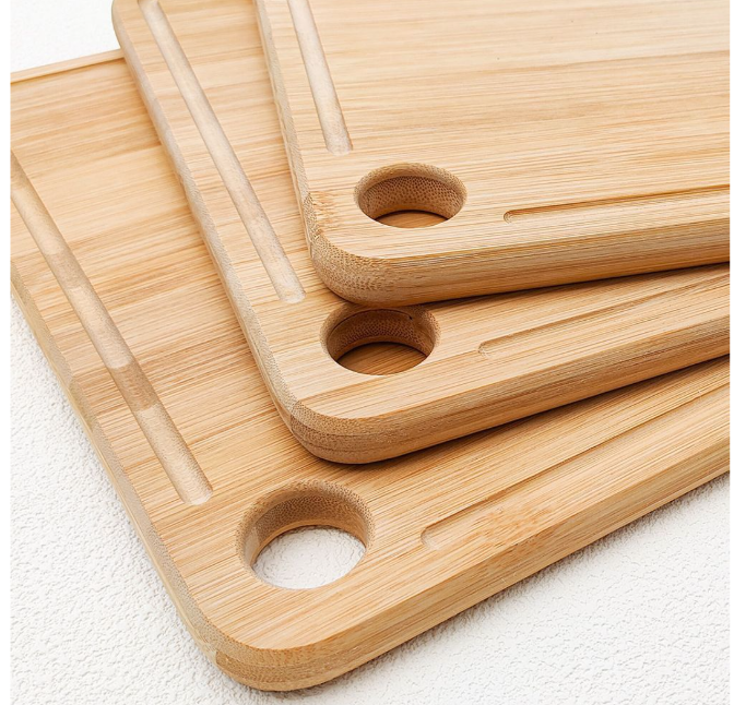 水槽专用楠竹菜板双面可用砧板水槽案板便携小水果板30x40cm