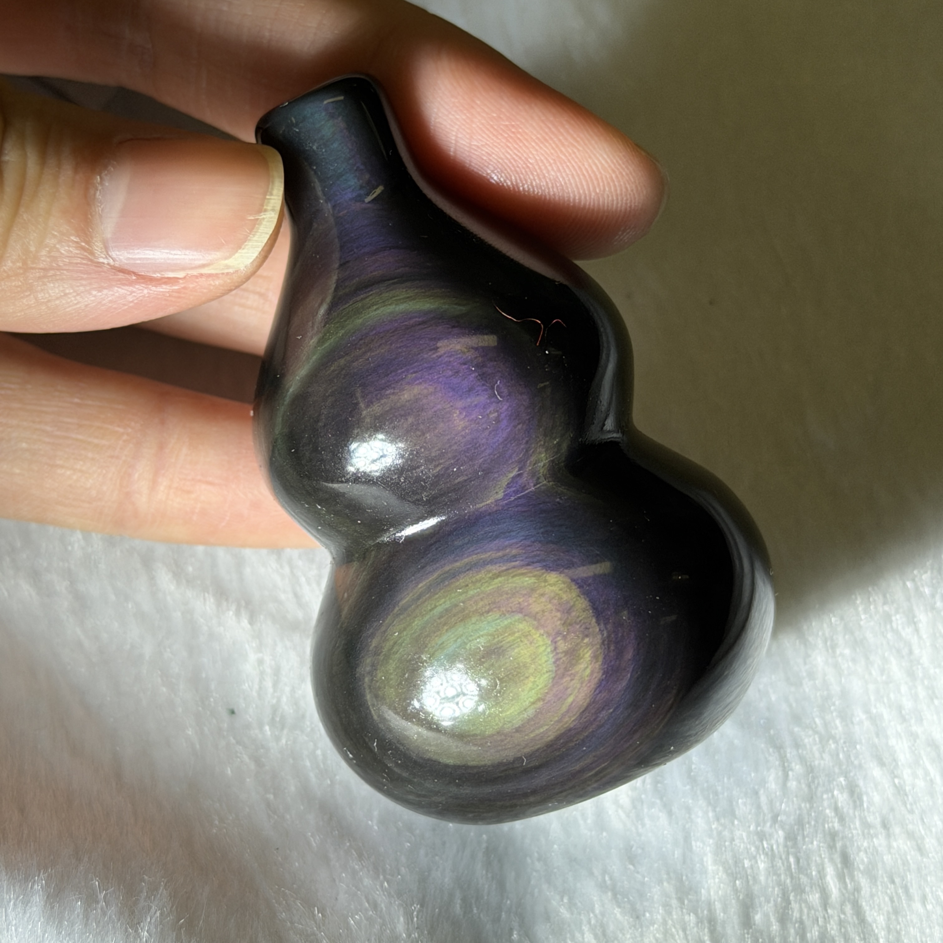 黑曜石葫蘆 6cm RBB1775