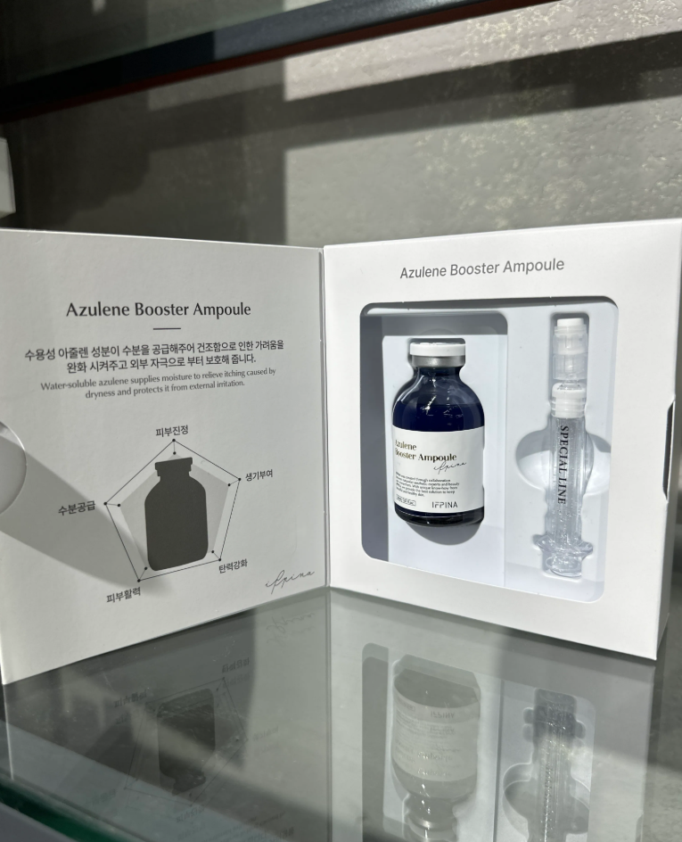 PT45 IFPINA  洋甘曲鎮定煥膚安瓶 30ml Azulene Booster Ampoule   (OT008)