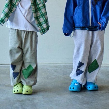 90-160 BN 圖形文字運動褲 2色