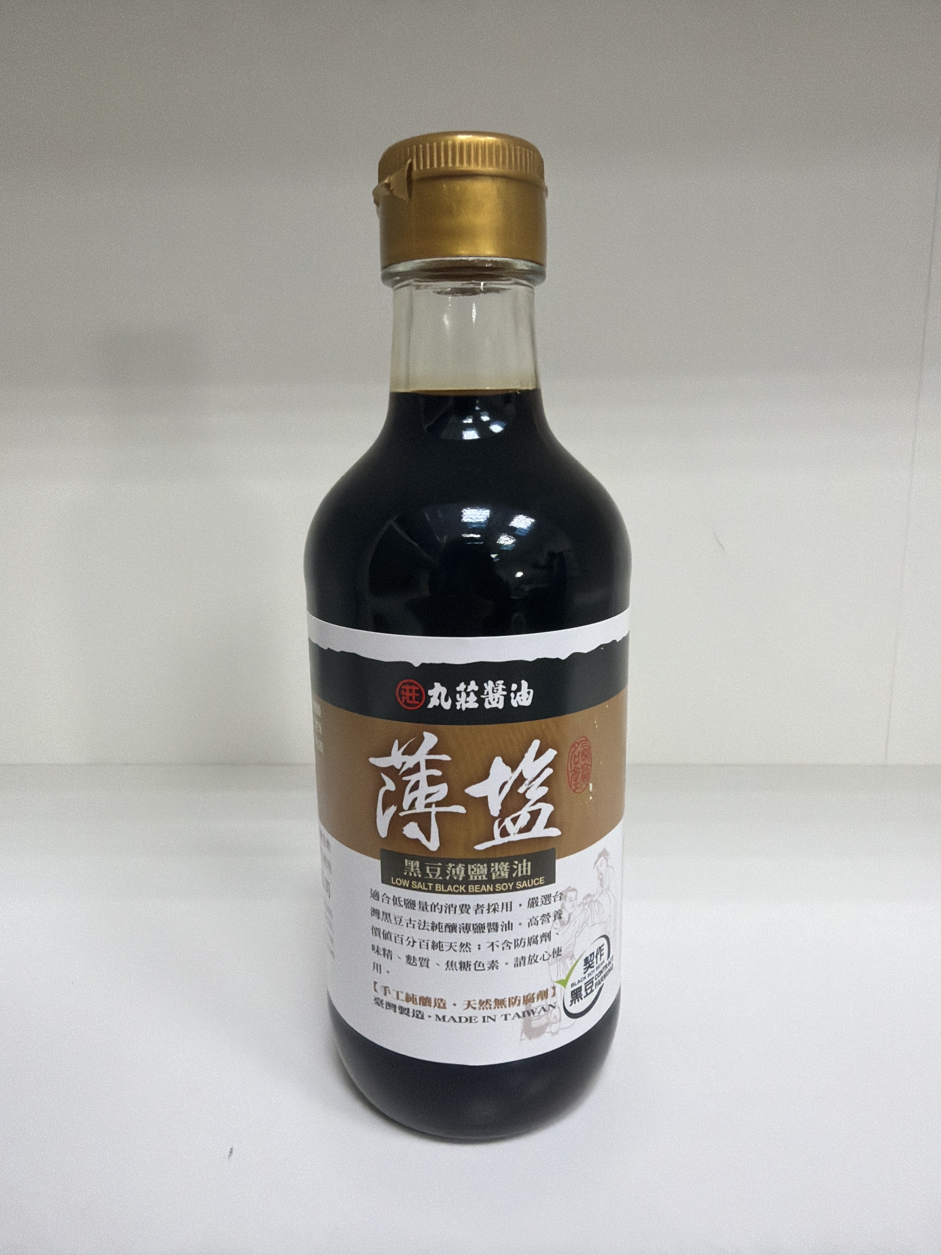 PS34 丸莊黑豆薄鹽醬油 300ml