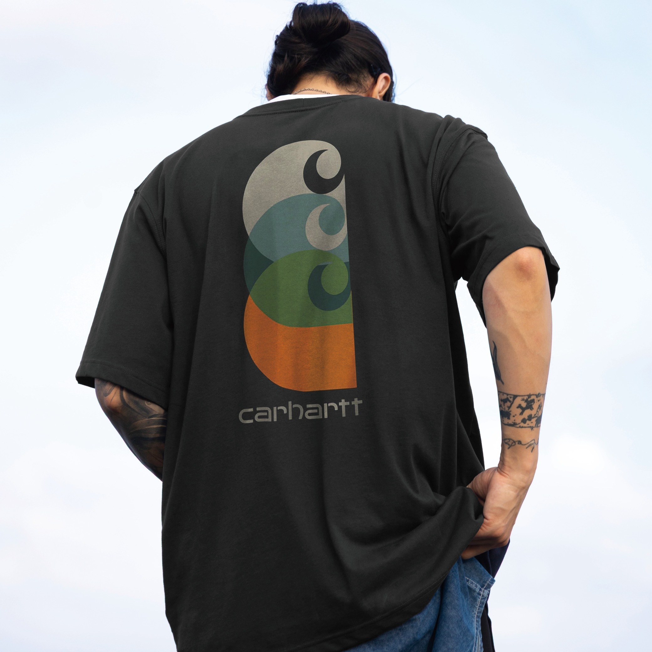 CARHARTT - Relaxed Fit Lightweight Pocket Short-Sleeve C Graphic T-Shirt “ 106536 “