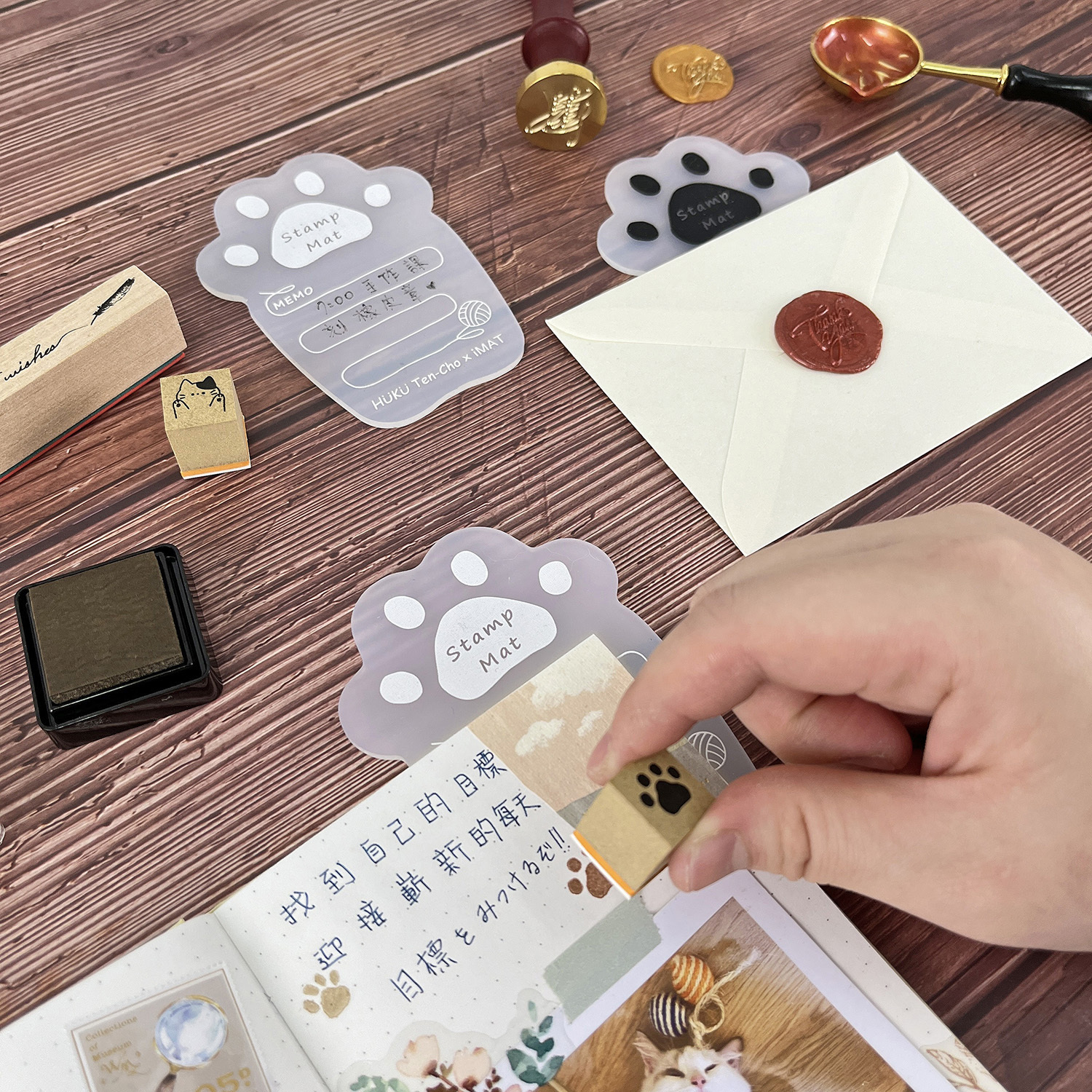 A6 創作書寫墊板 6孔冊內頁｜Imat