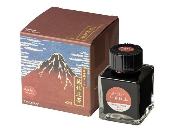 浮世繪系列 葛飾北齋 40ML 鋼筆墨水 ｜日本 TACCIA