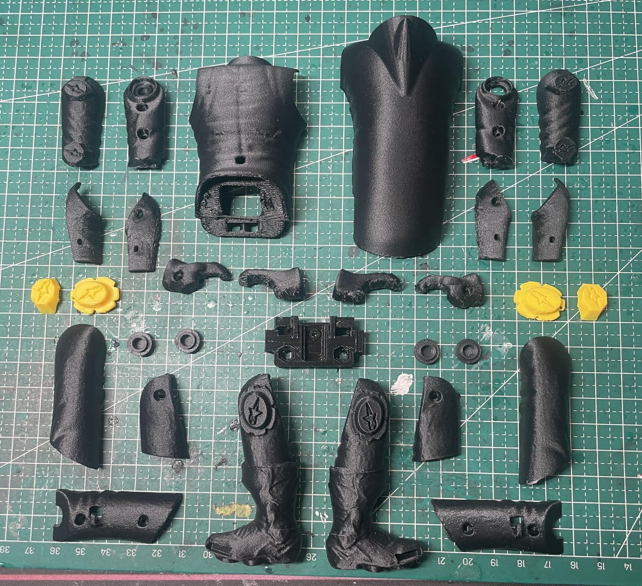 1/8 Rc bike 3D打印車手模型