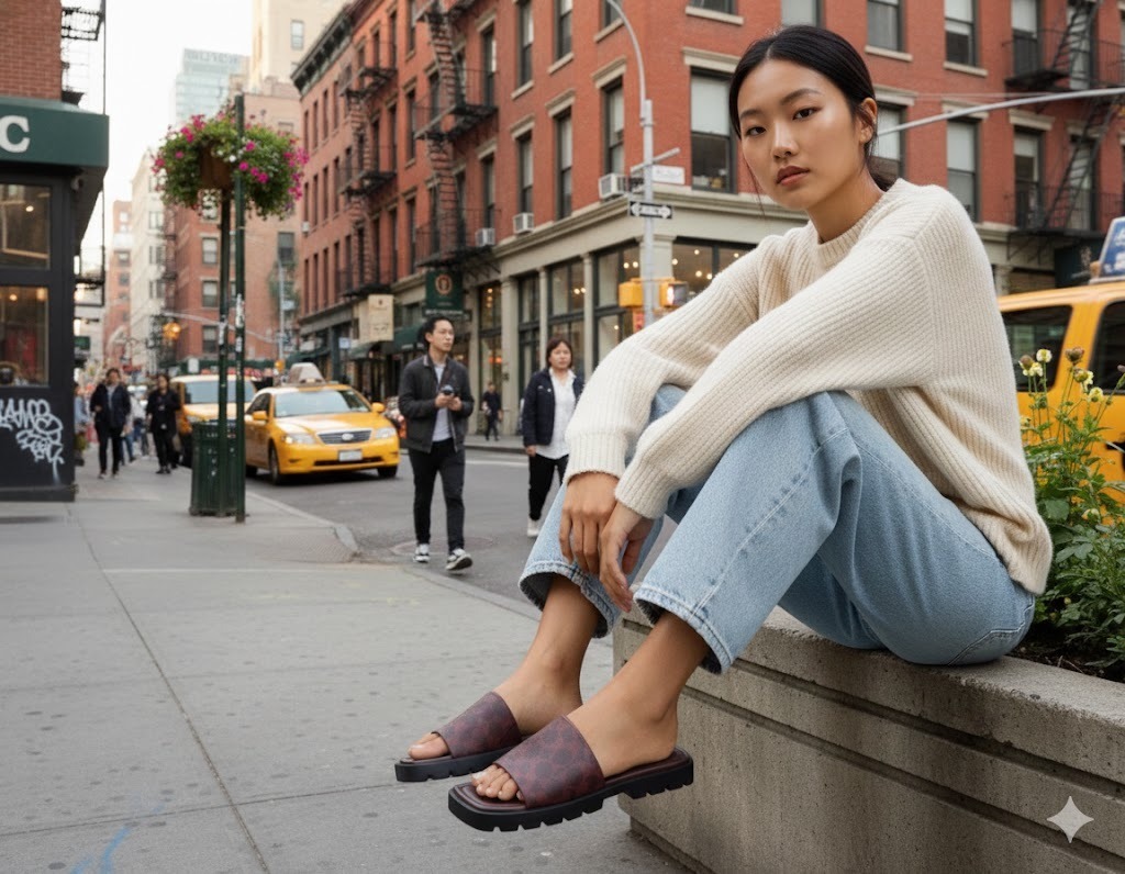 【預購】COACH Florence H020653 女裝涼鞋