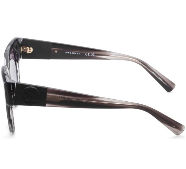 【預購】Longchamp H020665 女裝Black Round Sunglasses