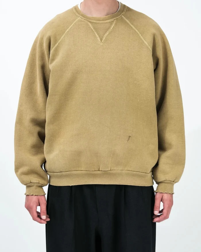 RE-STOCK: A.PRESSE 2026 VINTAGE DOUBLE V SWEATSHIRT (26SAP-05-17) - PRE ORDER ITEM (預訂中)
