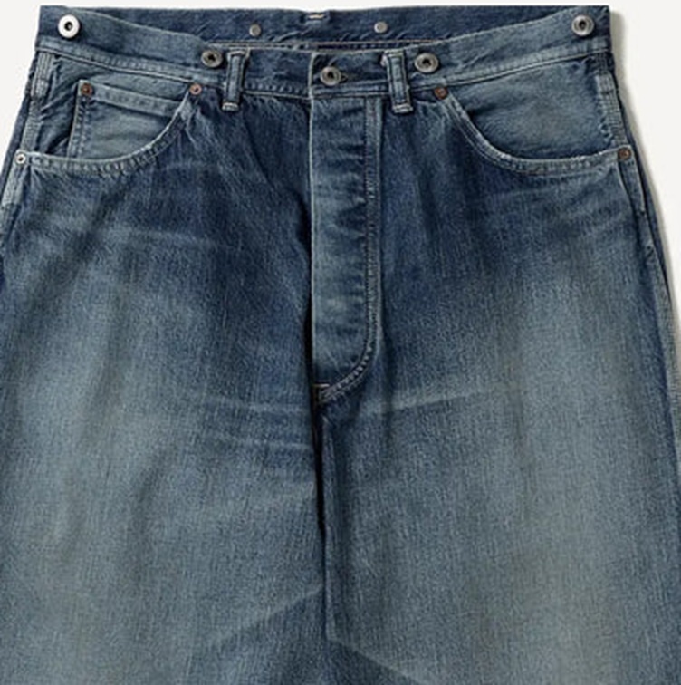 A.PRESSE 2026 VINTAGE DENIM LOGGER PANTS (26SAP-04-26) - PRE ORDER ITEM (預訂中)