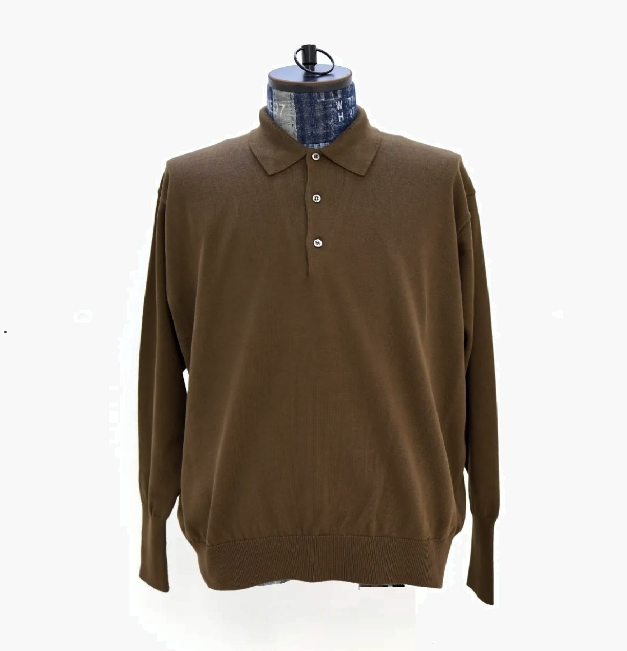 A.PRESSE 2026 COTTON KNIT L/S POLO SHIRTS (26SAP-03-03) - PRE ORDER ITEM (預訂中)