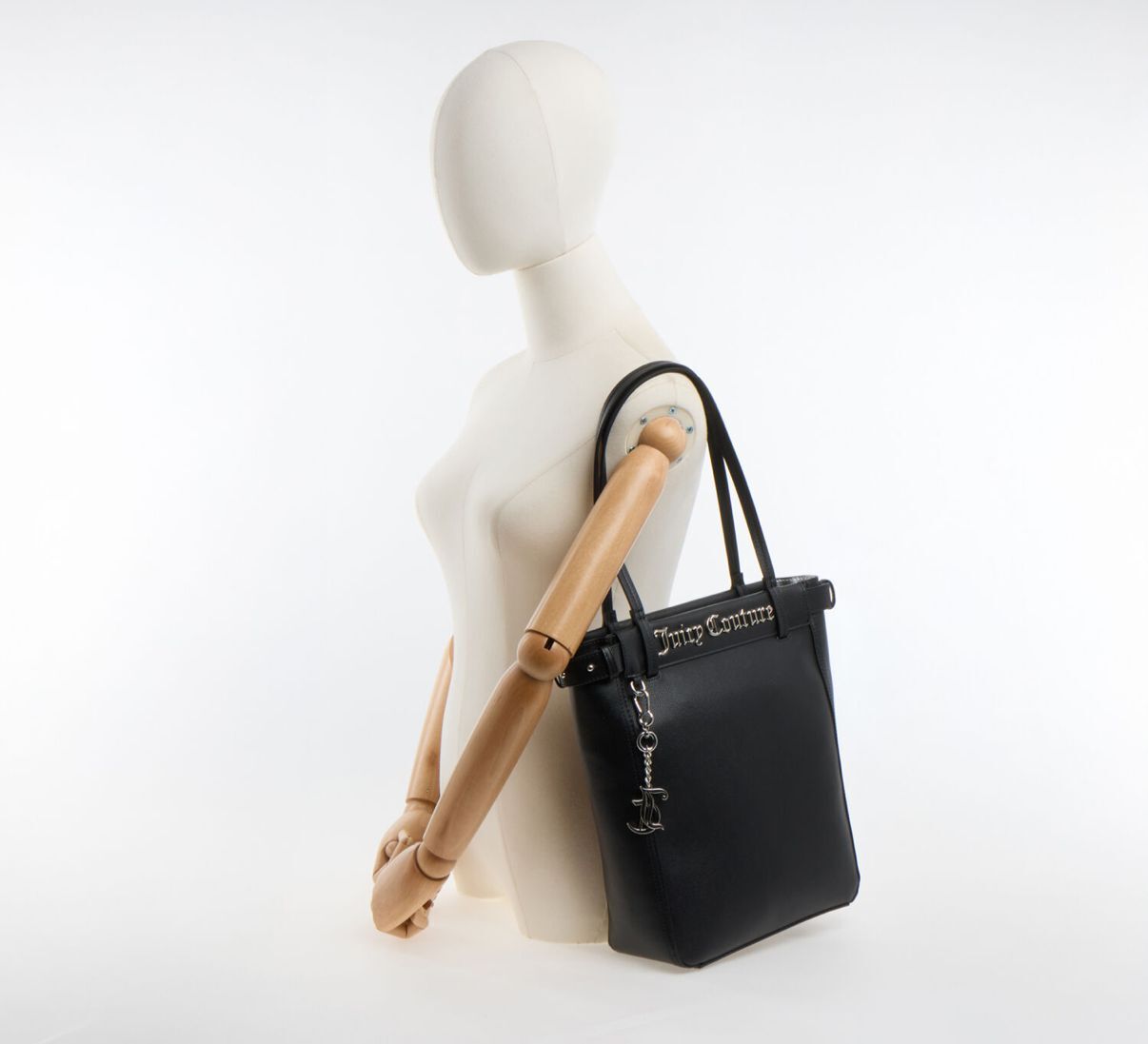 英國代購 (獨立訂單)-JUICY COUTURE Black Jasmine Tall Tote Bag With Wallet