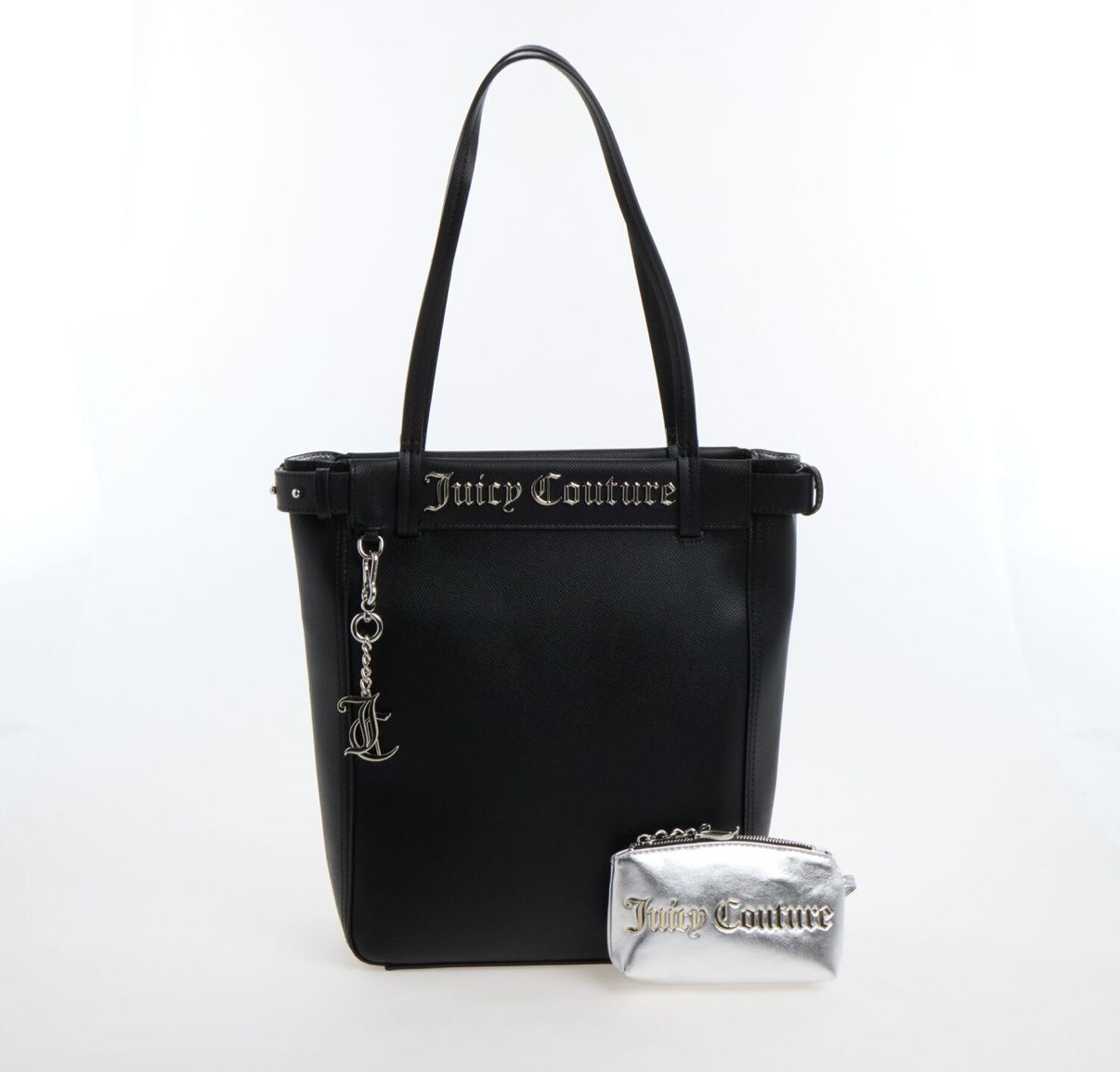 英國代購 (獨立訂單)-JUICY COUTURE Black Jasmine Tall Tote Bag With Wallet