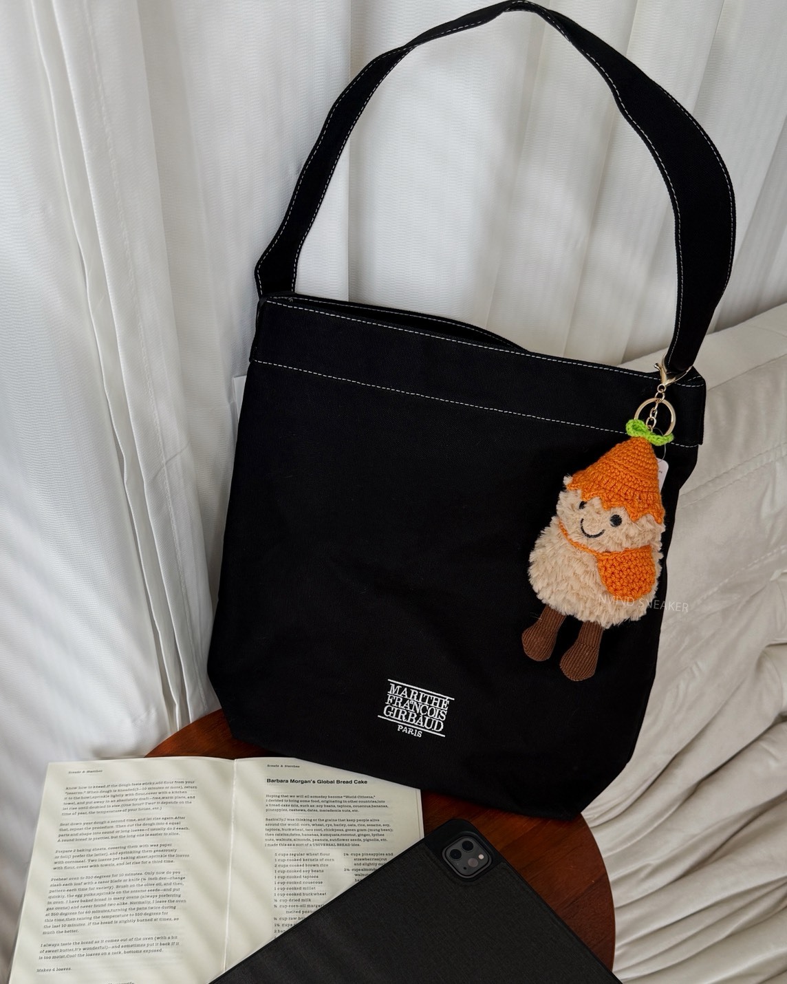 <快速出貨> MFG 小LOGO車線帆布袋 Marithe Francois Girbaud