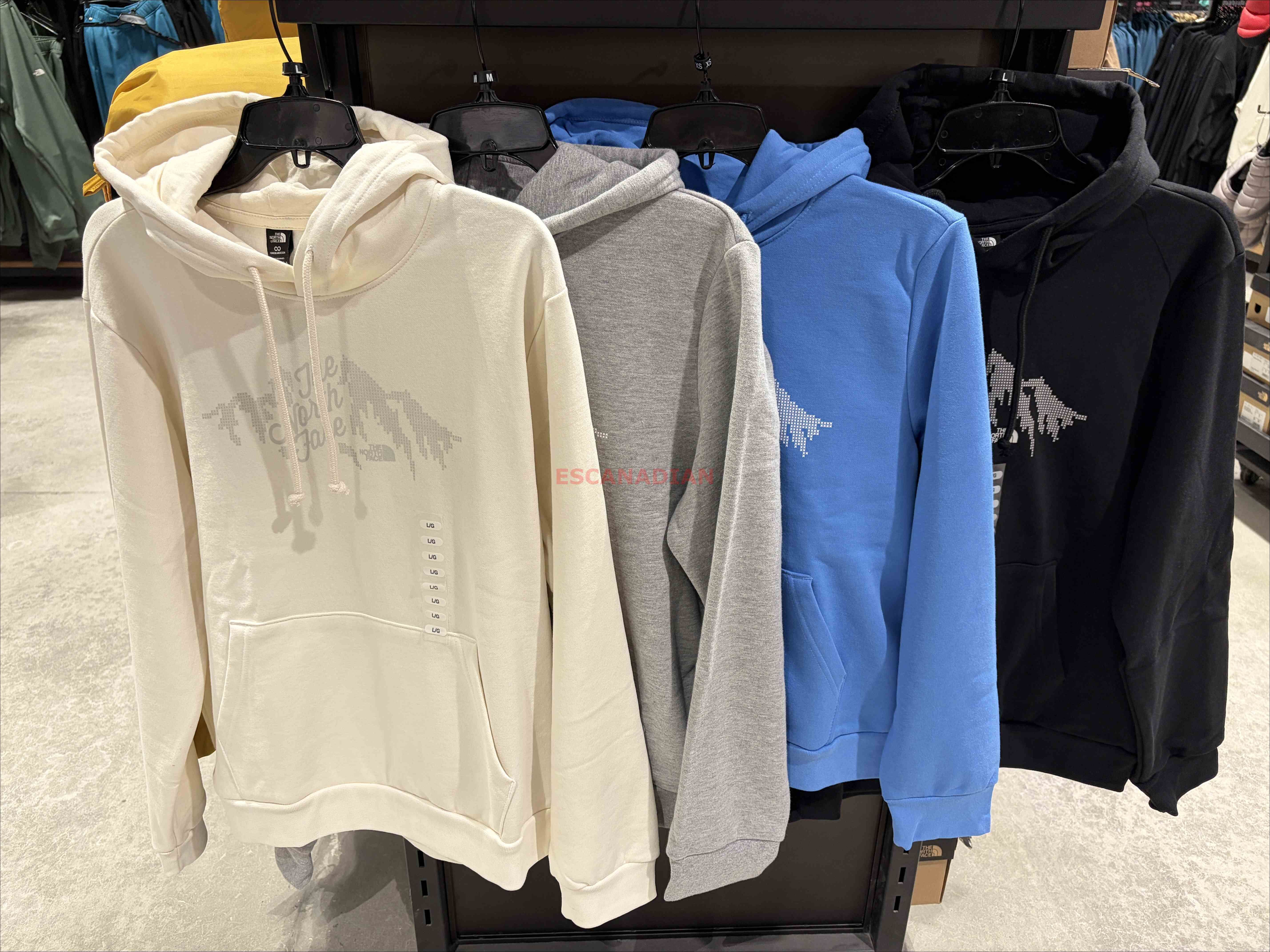 THE NORTH FACE 女大人  造型山脈 刷毛 帽TEE (4色)