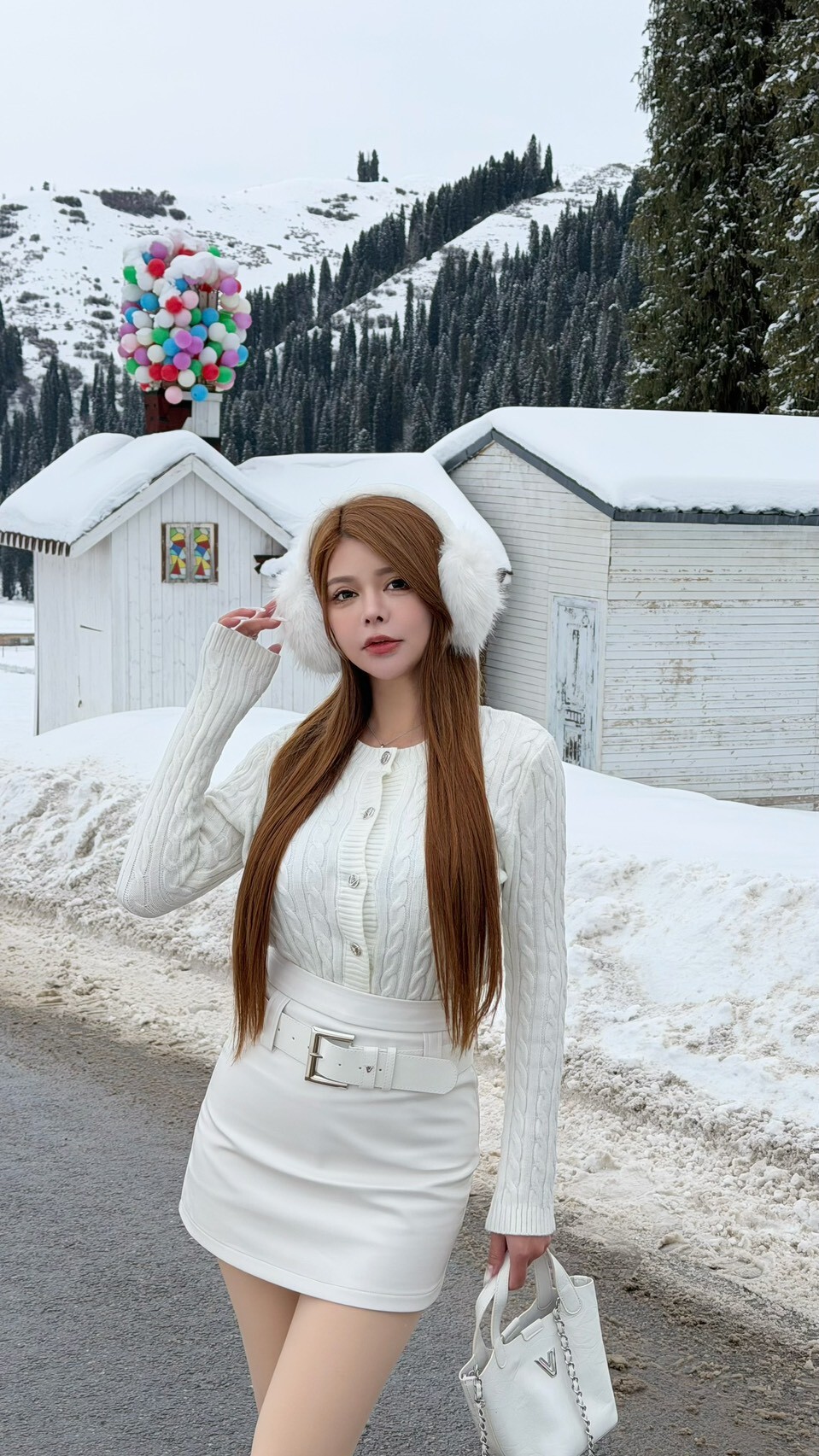 素縷交織’Interweave—麻花V扣外