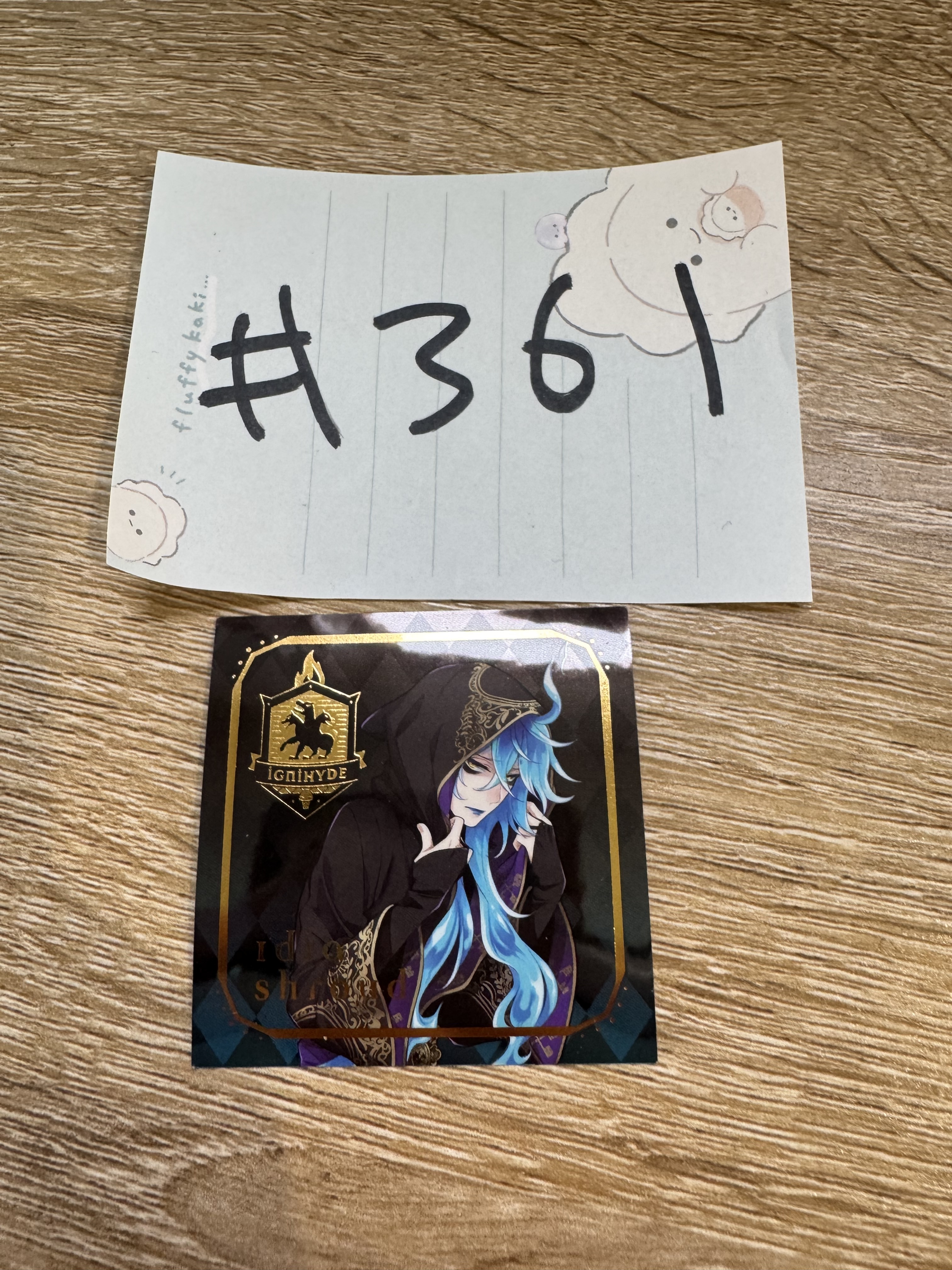 TWST  IDIA 貼紙#361