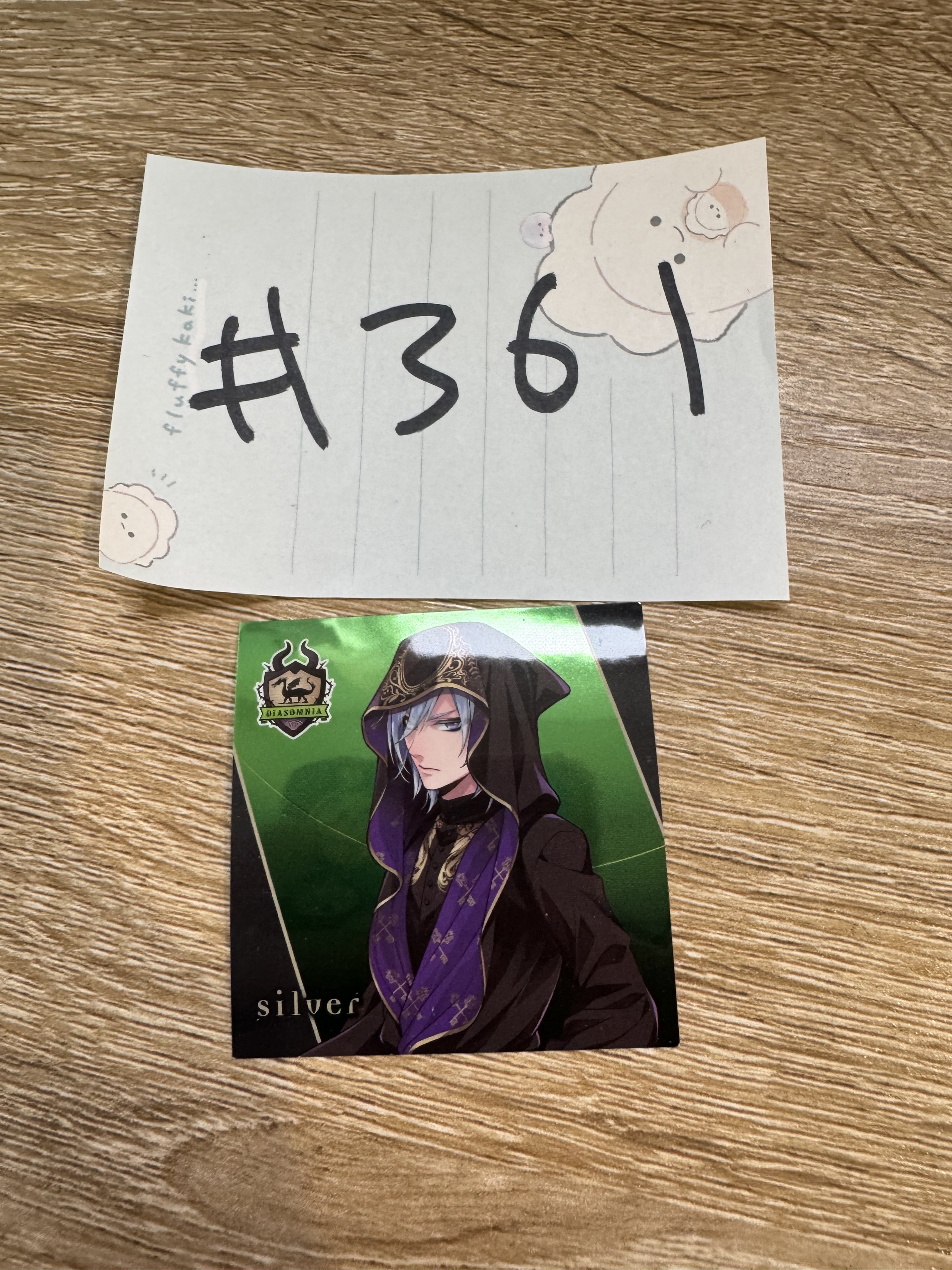 TWST  SILVER 貼紙#361