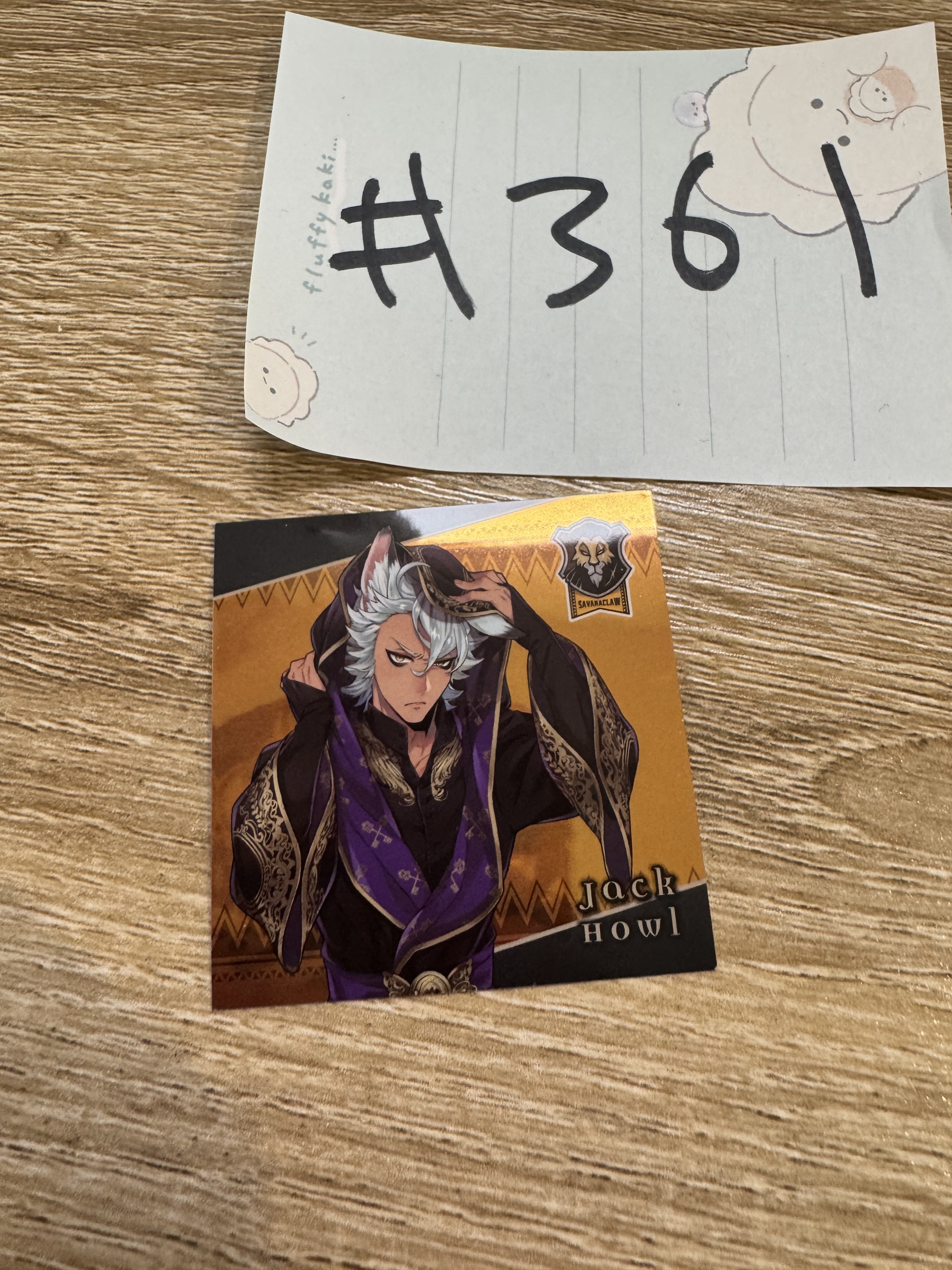 TWST  JACK 貼紙#361