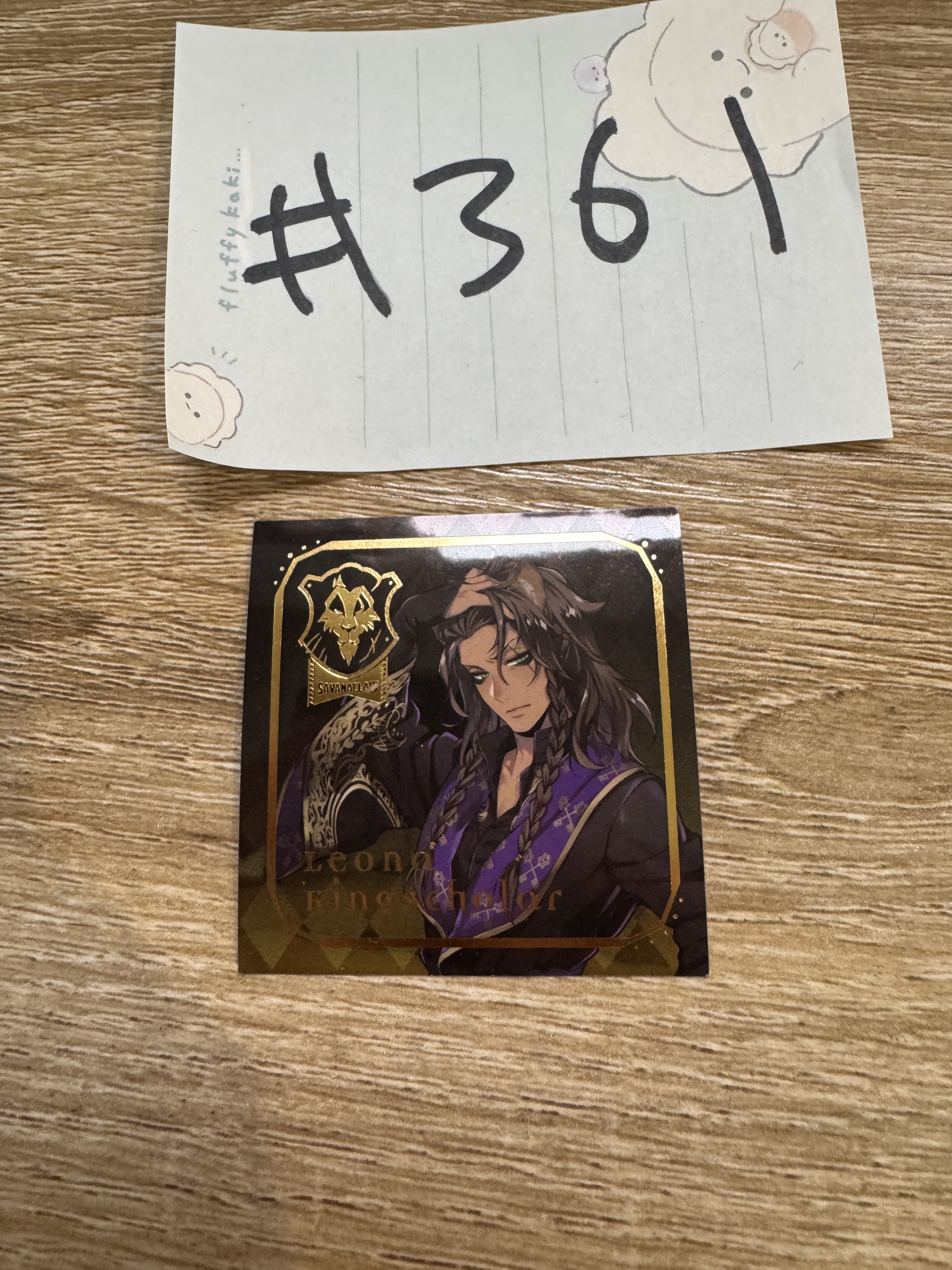 TWST  LEONA 貼紙#361