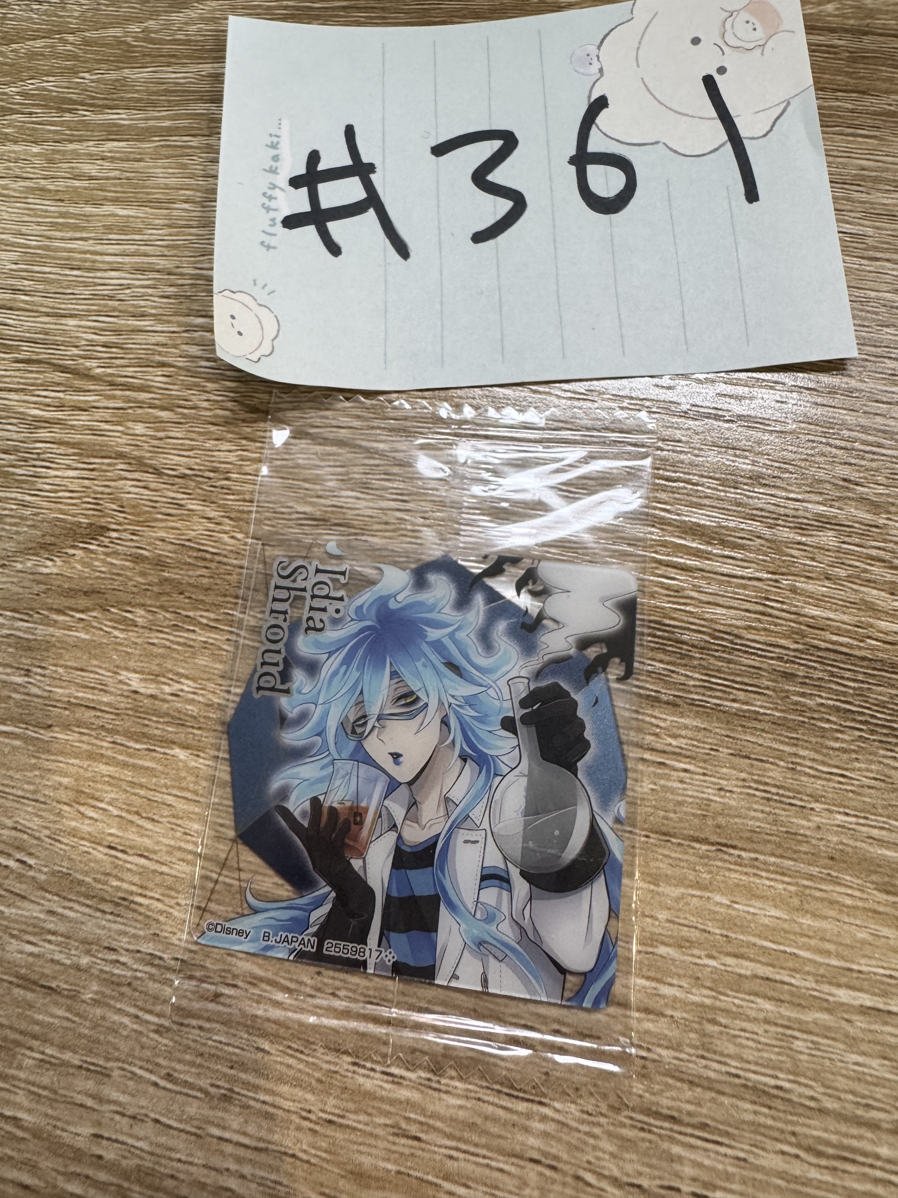 TWST  IDIA 膠卡 貼紙#361