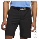 [S] ADIDAS BLACK ADI GOLF SHORT, JZ7681-BLACK (SAD290)