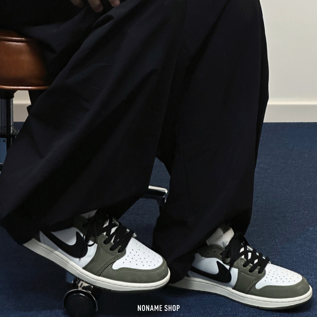 NIKE AIR JORDAN 1 LOW 倒鉤平替 低筒 橄欖綠 (男款)
