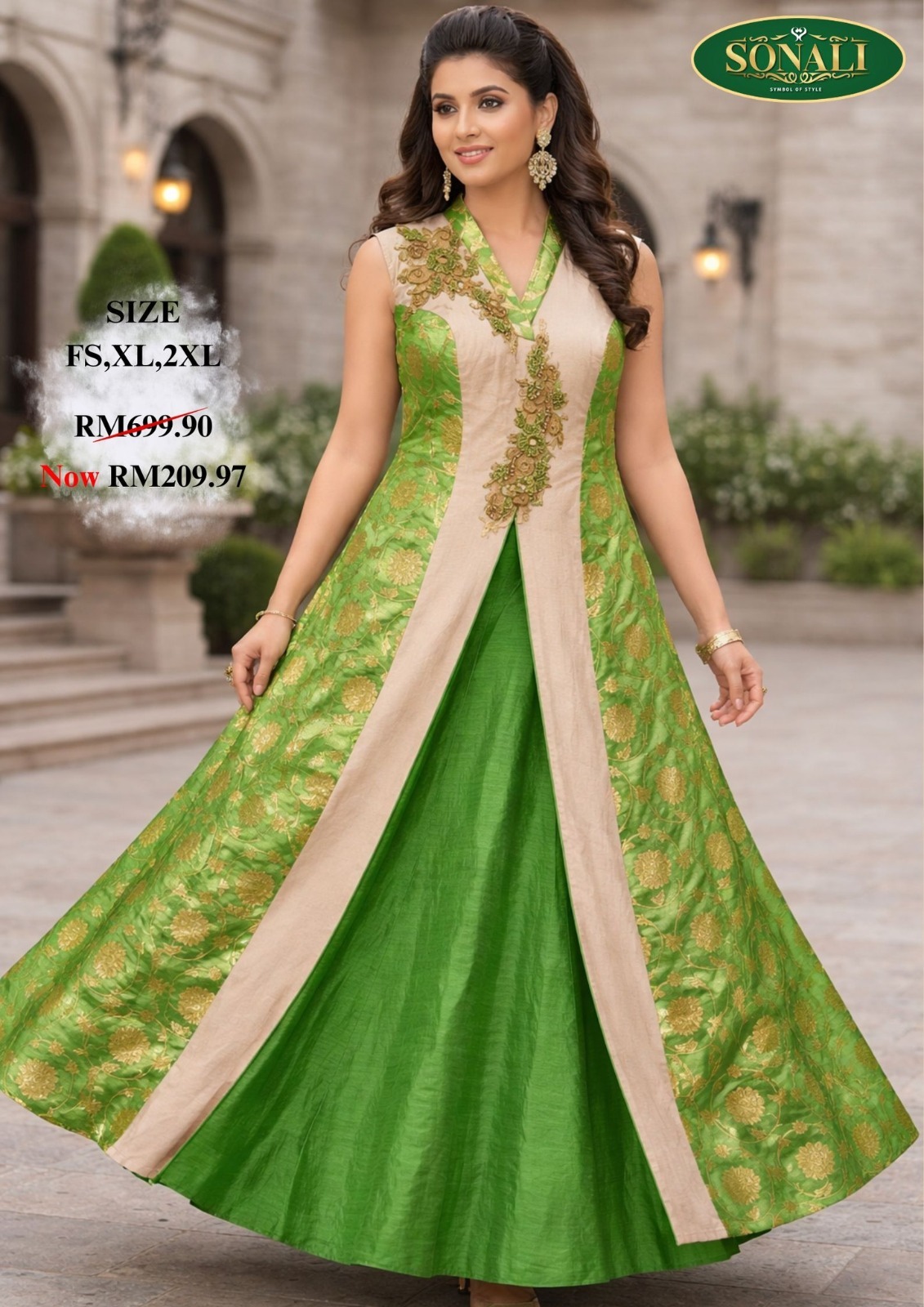 Mega Deal 🔥 70% OFF on this elegant flare skirt set!