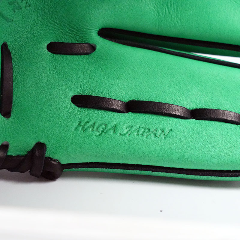 日本製美津濃MIZUNO PRO ORDER HAGA JAPAN MODEL AXI 軟式投手手套