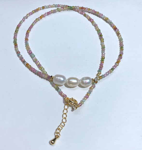 XL1188碧璽DIY手鏈 (2mm) 送ZH0088碧璽DIY指環 (約2mm) *折實滿$599包順豐智能櫃*92live