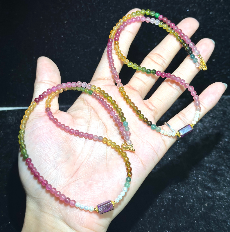 XL3718碧璽DIY項鏈 (約3mm) *折實滿$599包順豐智能櫃*92live