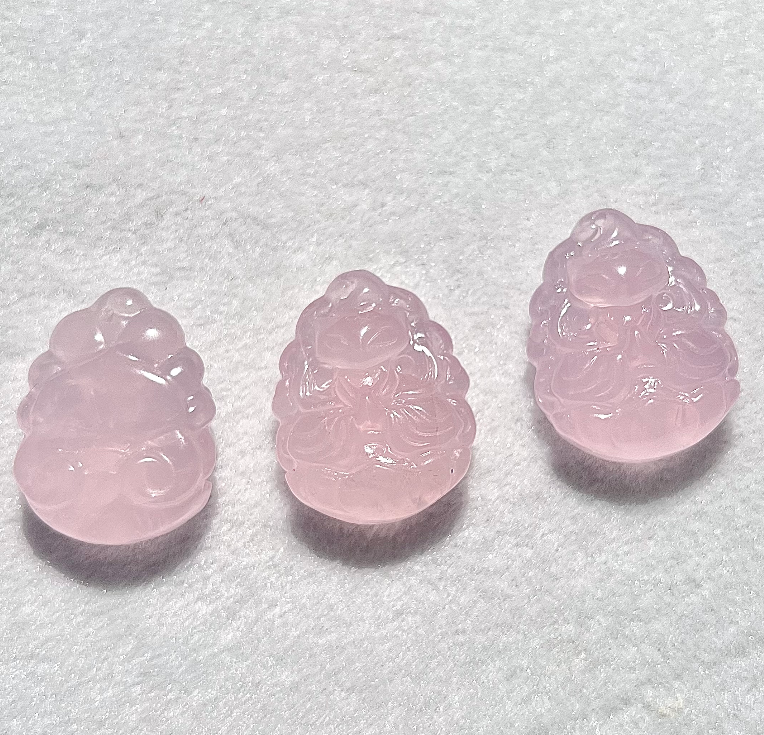 DZ5713鳳九粉水晶吊墜 (約33*26*13mm) *折實滿$599包順豐智能櫃*92live