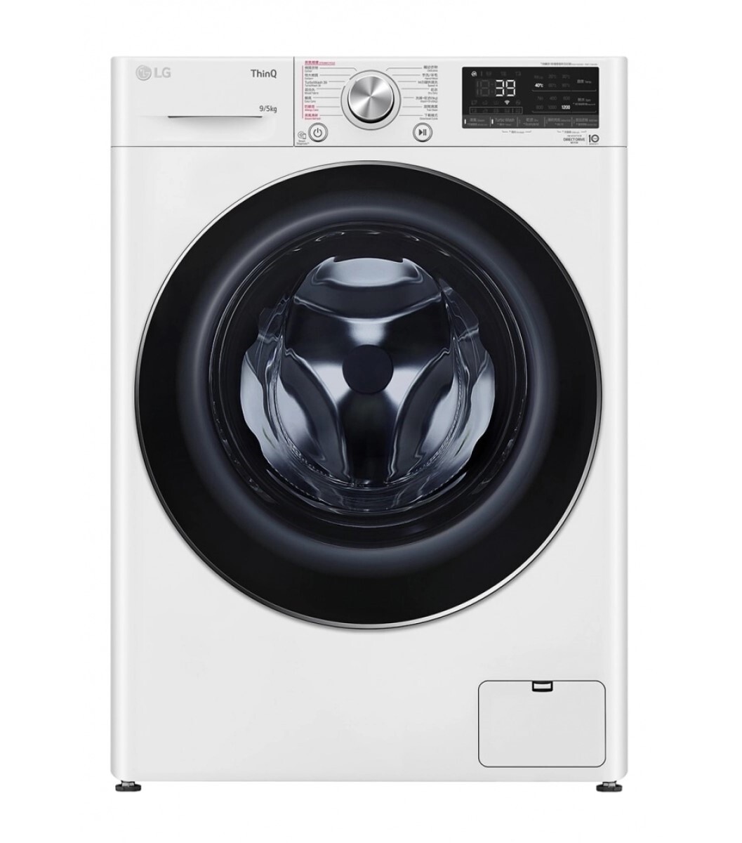 樂金 LG   F-C14105V2W‧10.5/7公斤/1400轉‧變頻蒸氣2合1‧前置式洗衣乾衣機-香港行貨-原廠2年全機及10年摩打保養‧