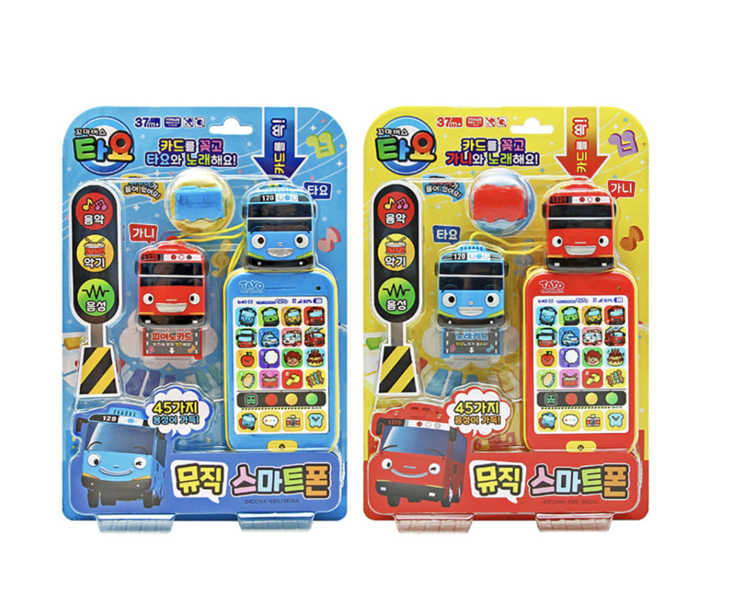 韓國直送 Tayo tayo the little bus 手機玩具 顏色隨機發送
