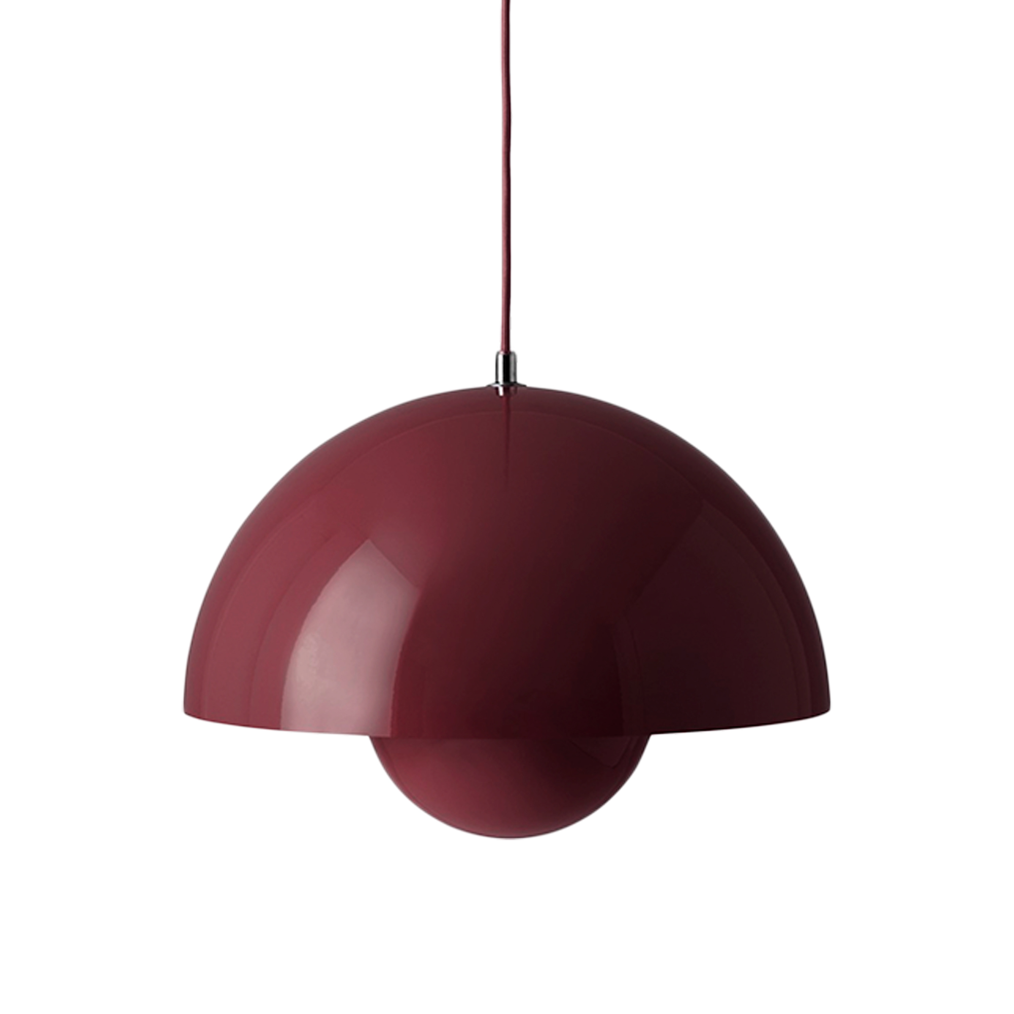 Flowerpot VP7 吊燈 - 中 絳紫 by &Tradition