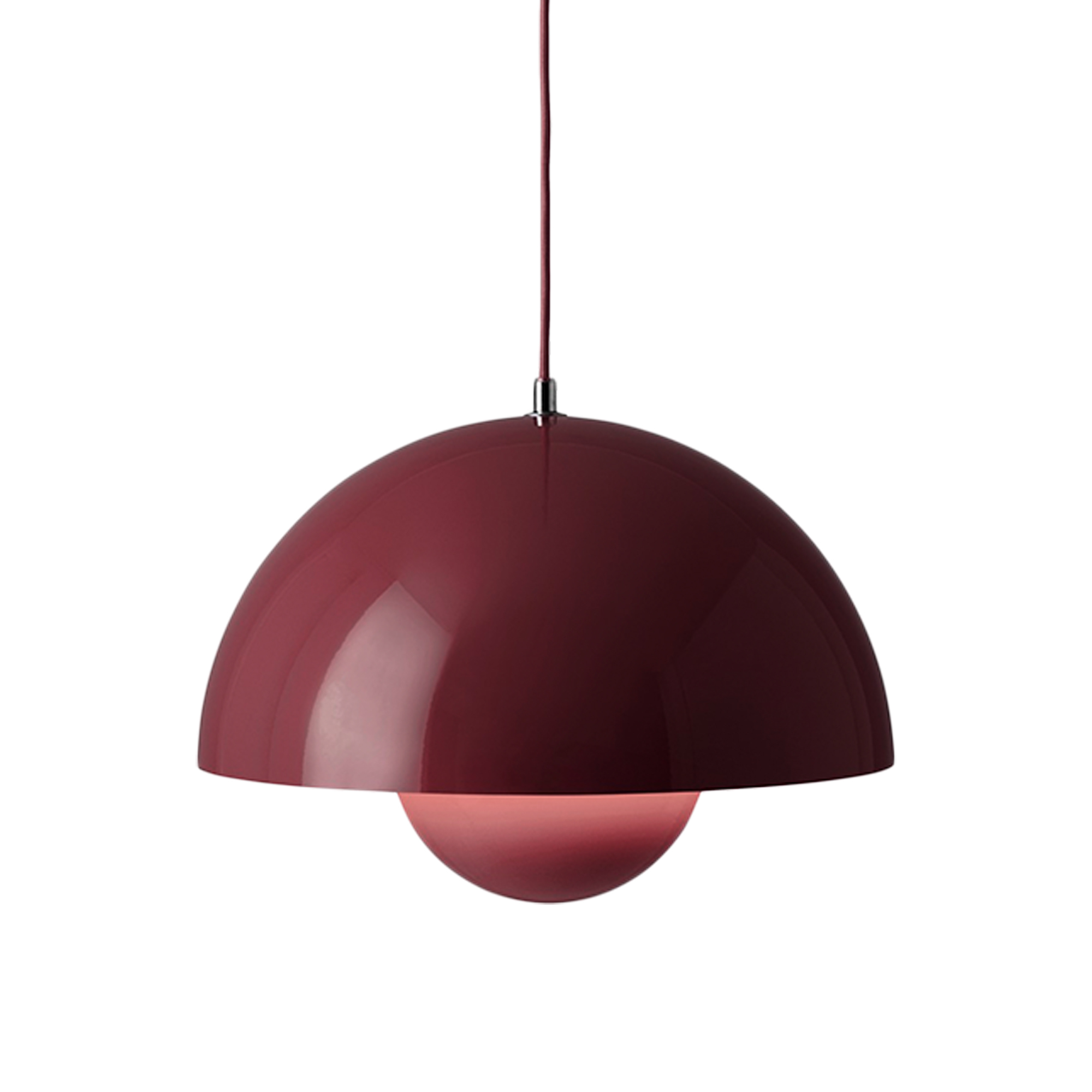 Flowerpot VP7 吊燈 - 中 絳紫 by &Tradition