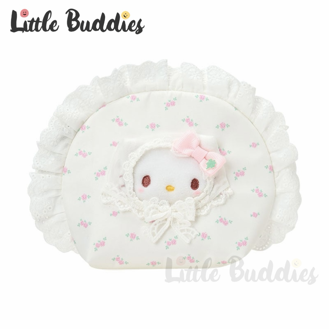 日本 Sanrio 浪漫森林蕾絲系列 - 化妝袋連紙巾袋