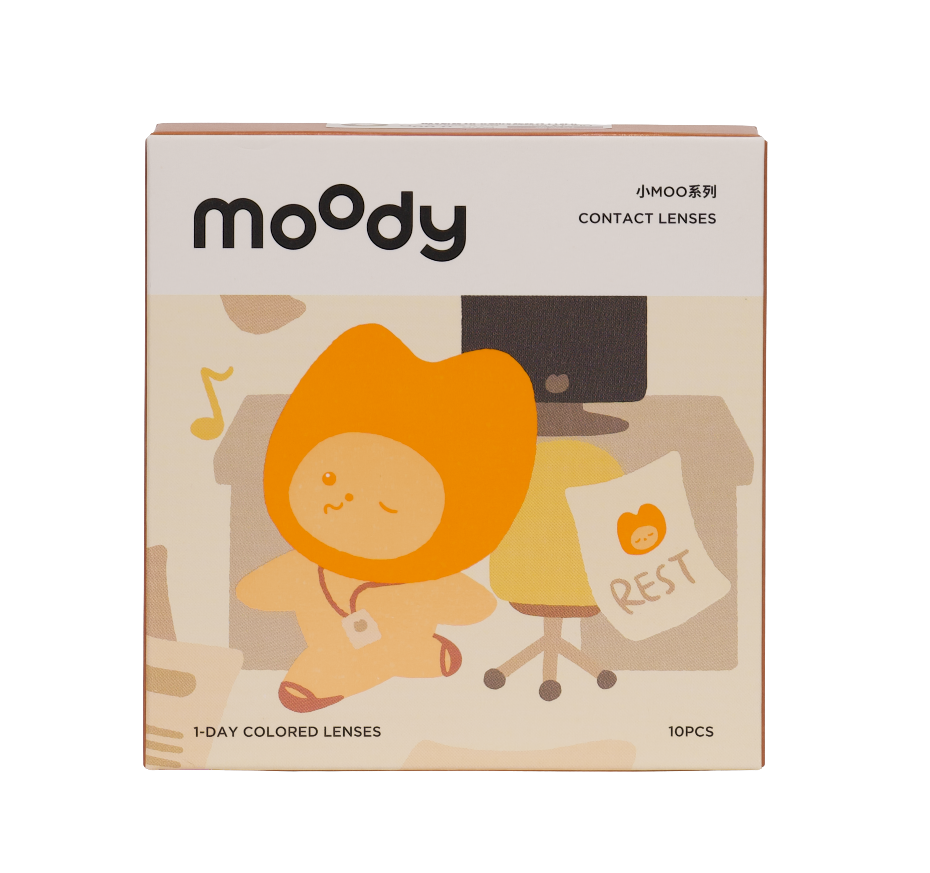 Moody moo 巧克栗 | 日拋 | 10片