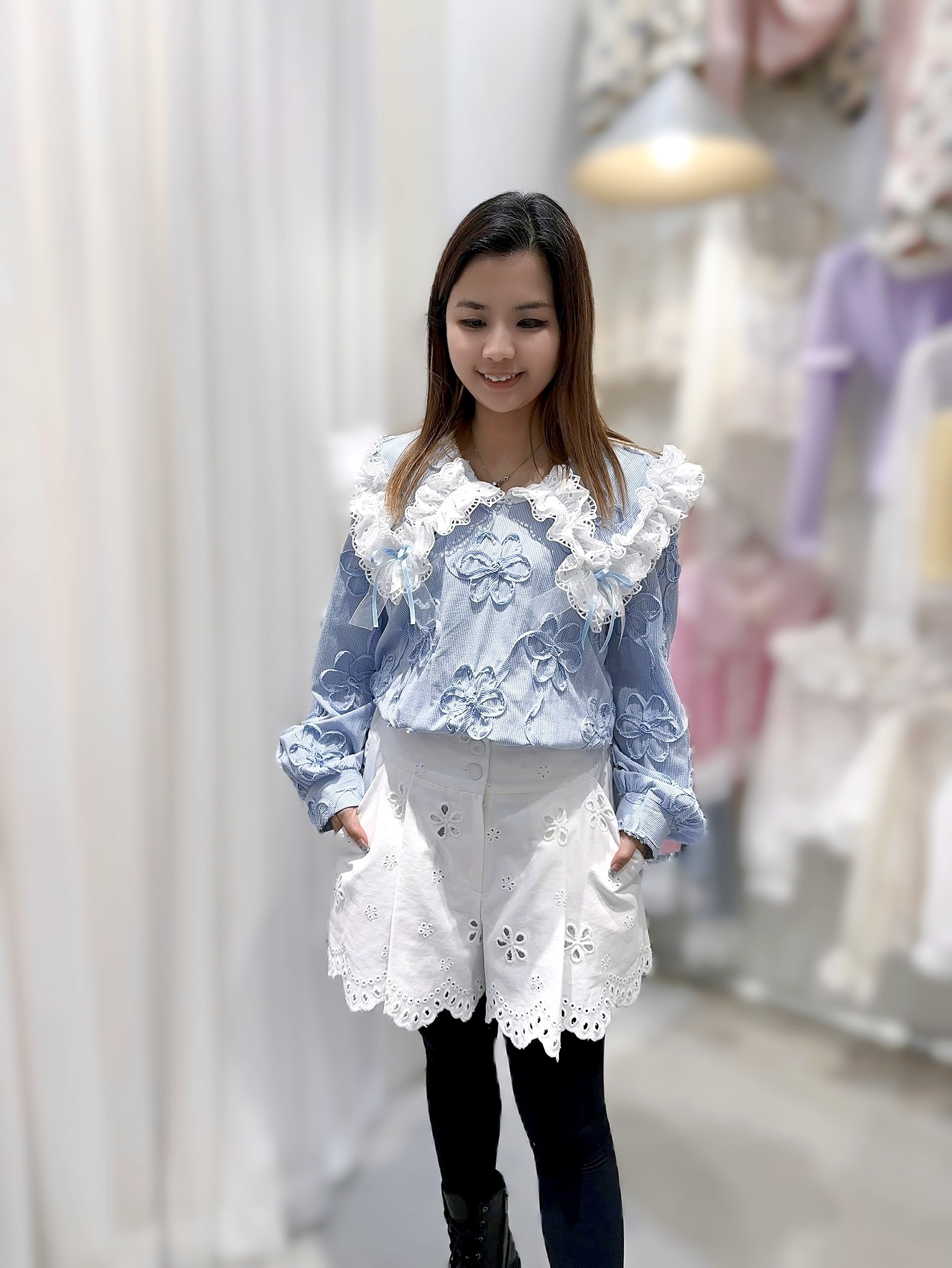 Y06  上身 胸44 長23.5 $559 (一口價)