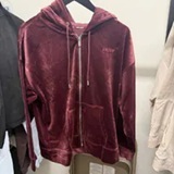 [S] DKNY SYRAH LOGO-EMBROIDERED HOODIE, DP5J9628-2EQ (SD1735)