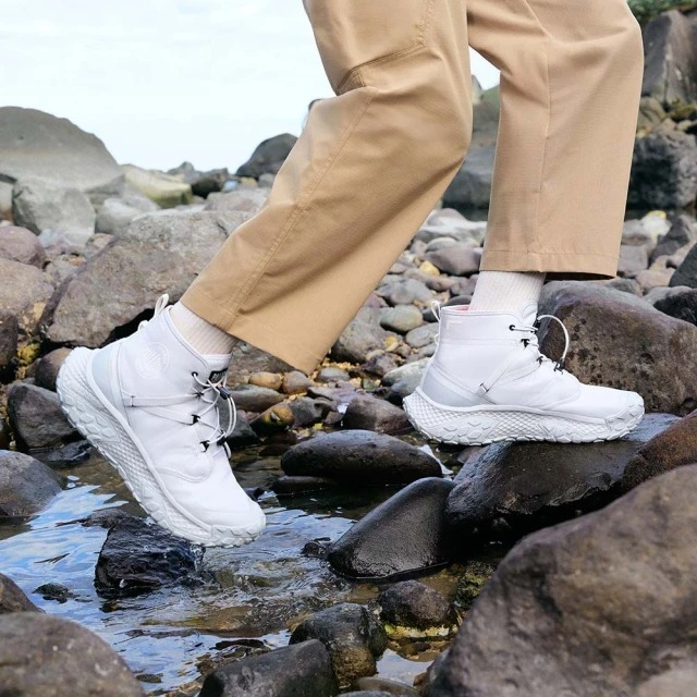 男女鞋 PALLADIUM OFF_BOUND HI WP+ 黑 白 冰河灰 沙 防水 橘標 抗撕裂 橡膠波浪大底 快速綁帶 休閒鞋【74803】