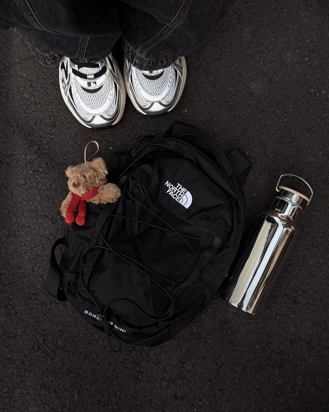 <開放預購> The North Face 迷你後背包 黑色