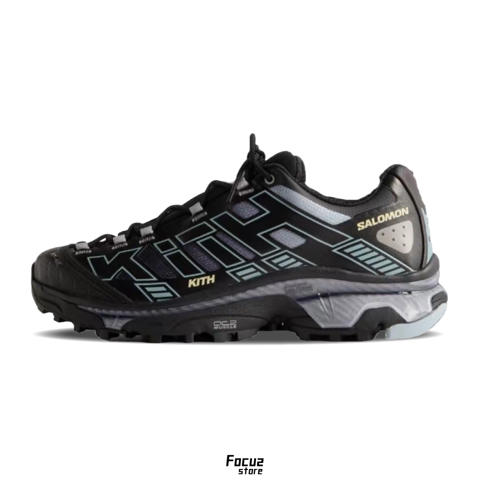 【Focus Store】預購 Kith x Salomon XT-4K "Black Alloy Blue Fog" 黑藍 L45450800
